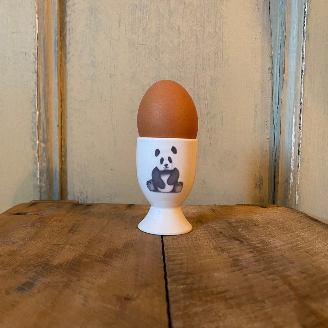 Panda Bone China Egg Cup