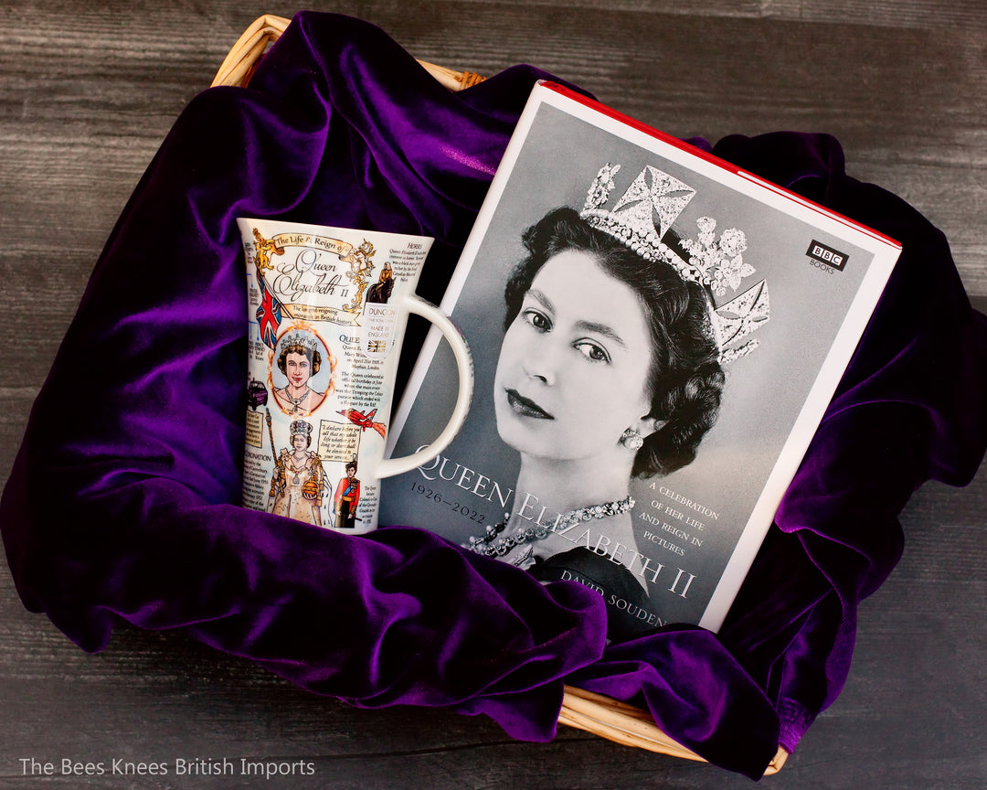 Queen Elizabeth II BBC Book and Dunoon Mug Set
