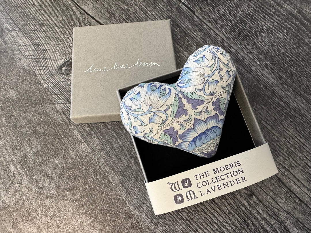 Single Boxed Lavender Heart - Lodden