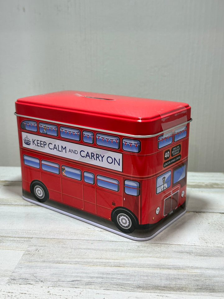 London Bus Tin - 40 English Breakfast Teabags