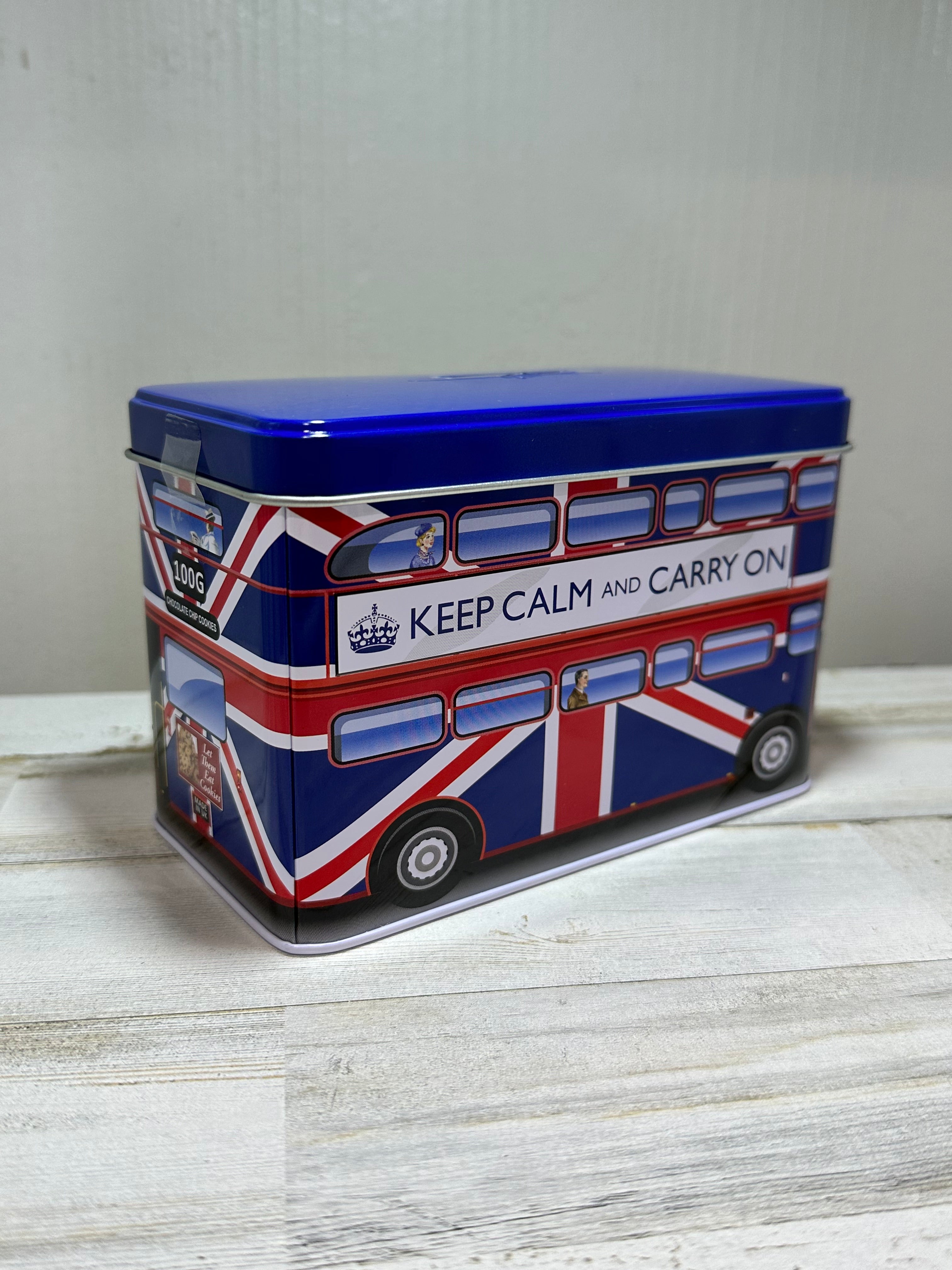 London Underground Train Tin - Chocolate Chip Cookies 100g – The