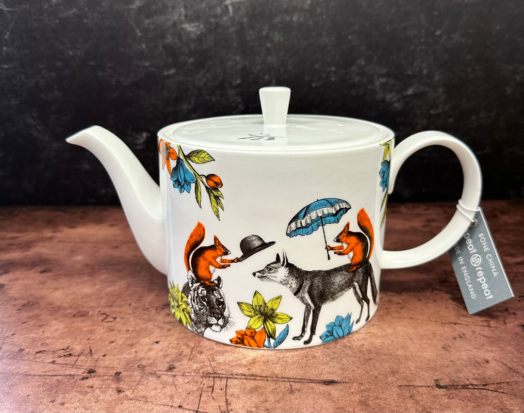 Menagerie Fox Teapot