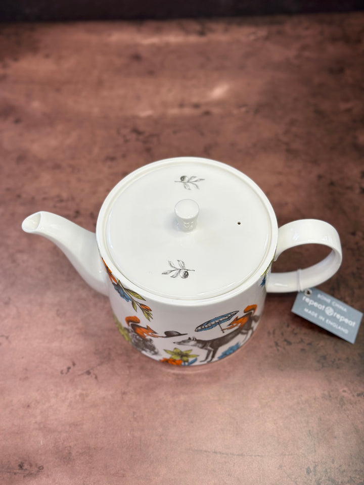 Menagerie Fox Teapot