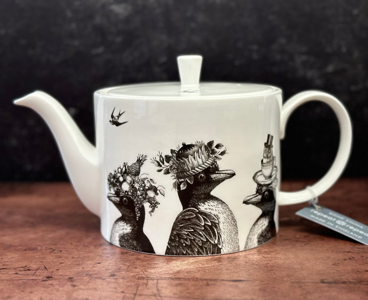Sunday Best Mr and Mrs Penguin Teapot