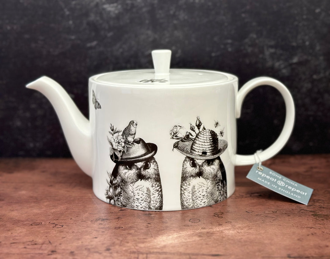 Sunday Best Mr and Mrs Owl Teapot