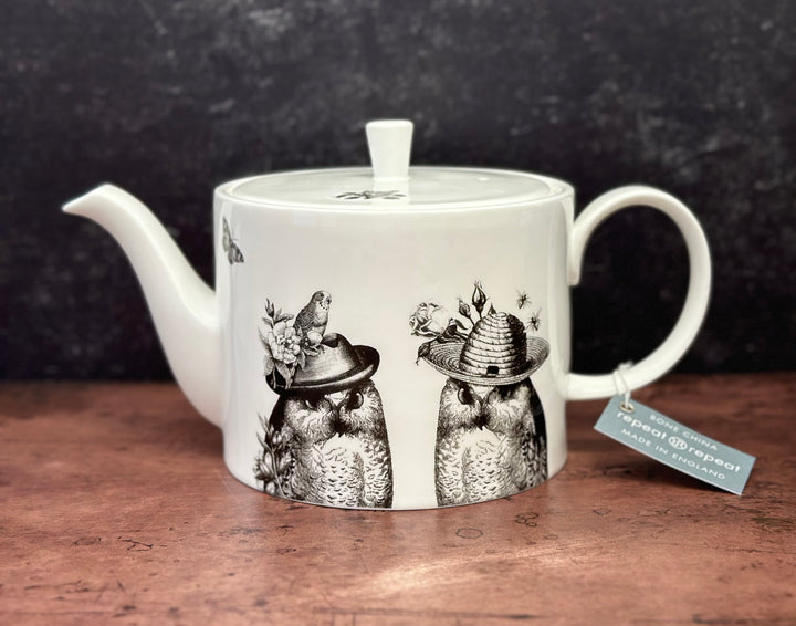Sunday Best Mr and Mrs Owl Teapot
