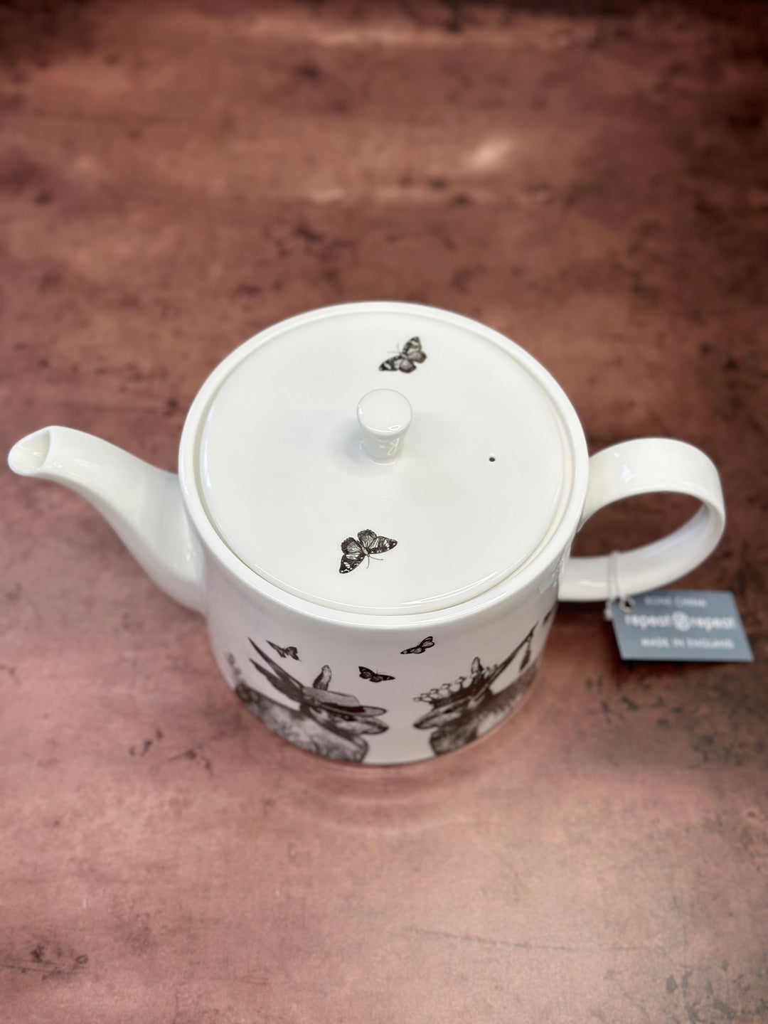 Sunday Best Mr and Mrs Rabbit Teapot