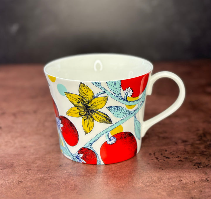 Arcadia Fruit Bone China Mug