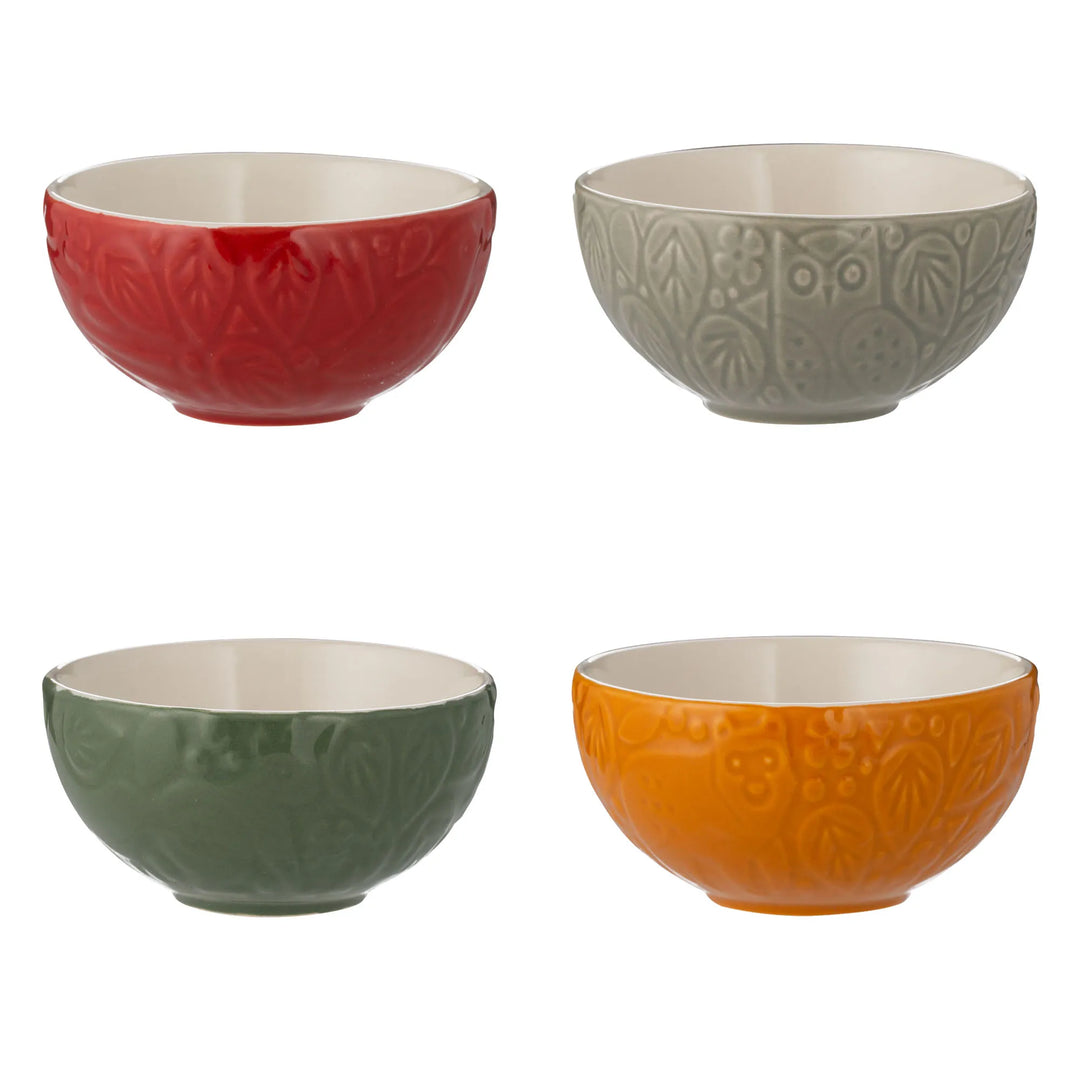 In The Forest Set of 4 Prep Bowls