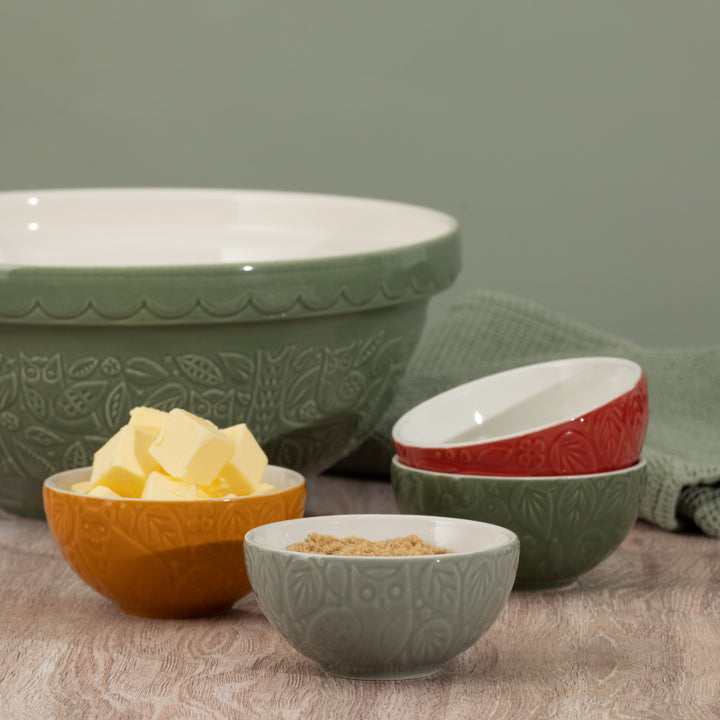 In The Forest Set of 4 Prep Bowls