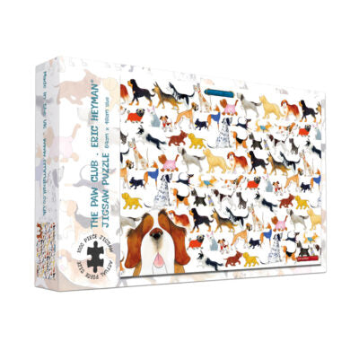 Paw Club 1000 Piece Jigsaw Puzzle