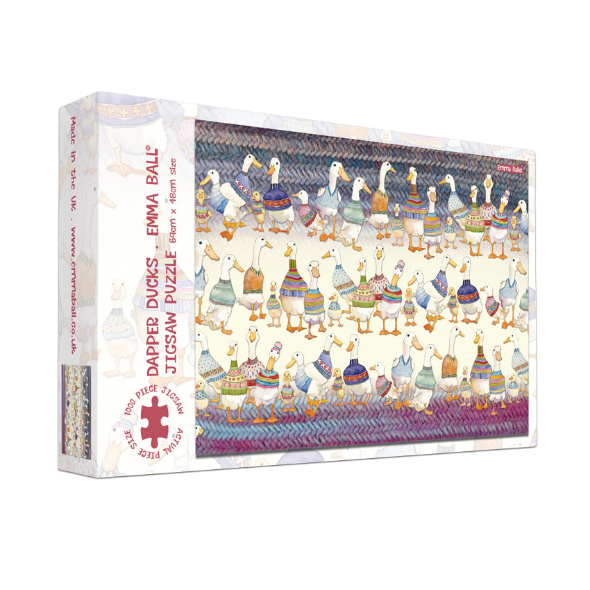 Dapper Ducks 1000 Piece Jigsaw Puzzle
