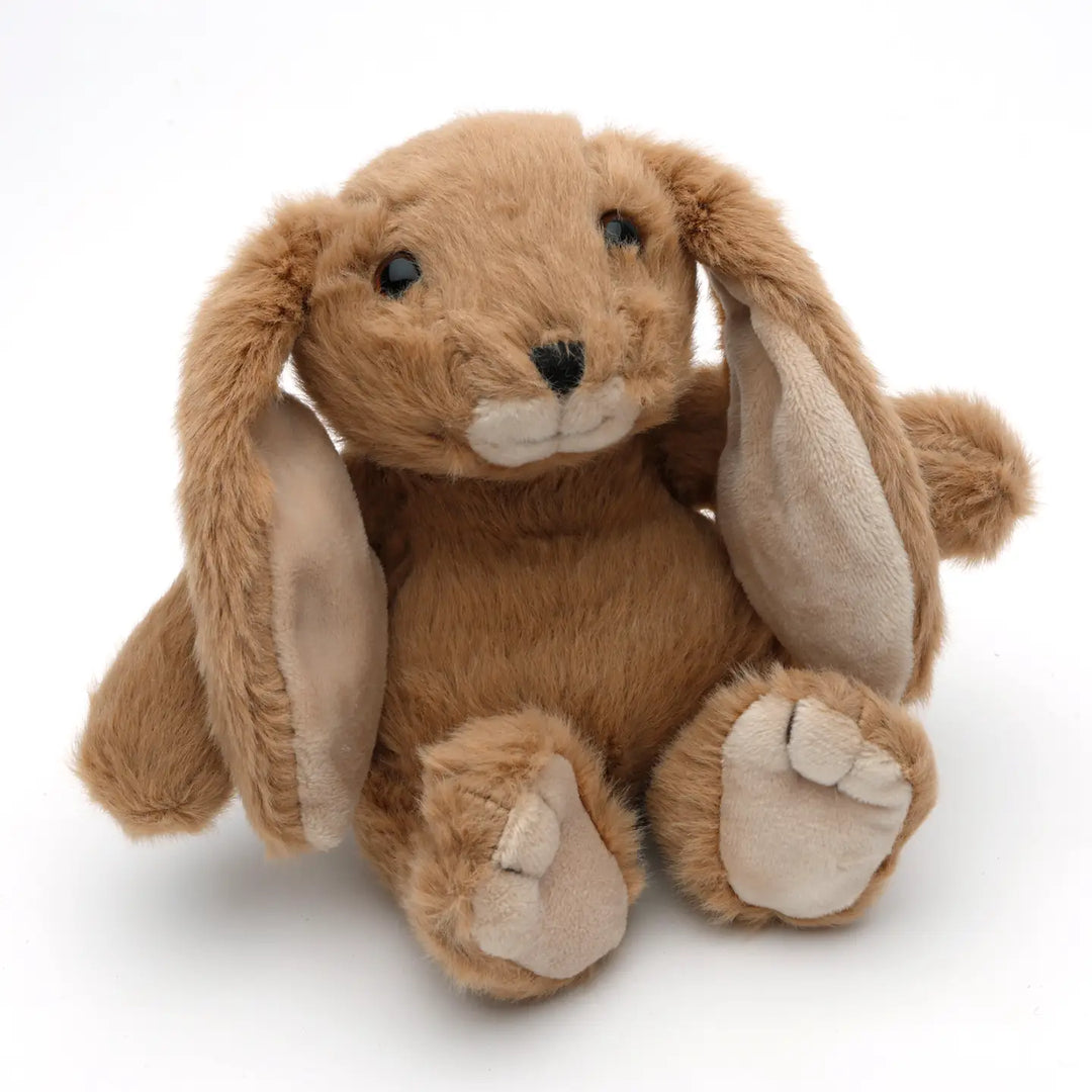 Brown Snuggly Bunny Soft Toy Cuddly Companion - Small