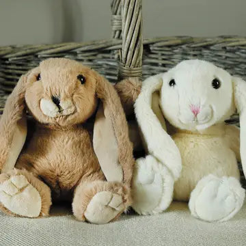 Brown Snuggly Bunny Soft Toy Cuddly Companion - Small