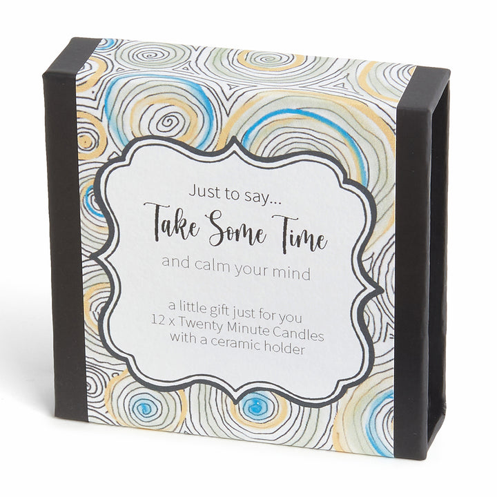 Just to Say... Take Some Time Candle Set