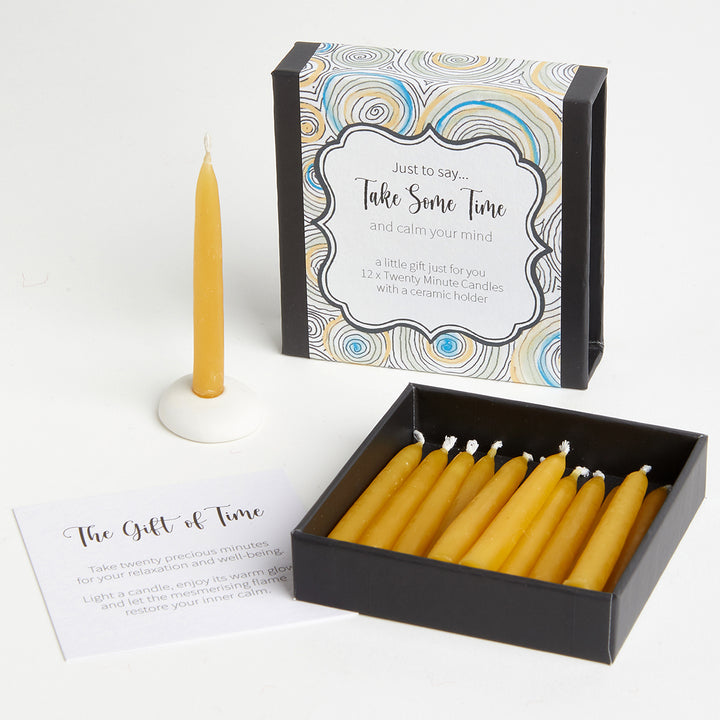 Just to Say... Take Some Time Candle Set