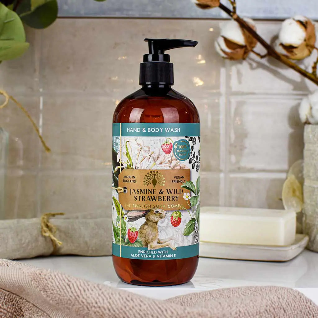 Anniversary Jasmine & Wild Strawberry Hand and Body Wash