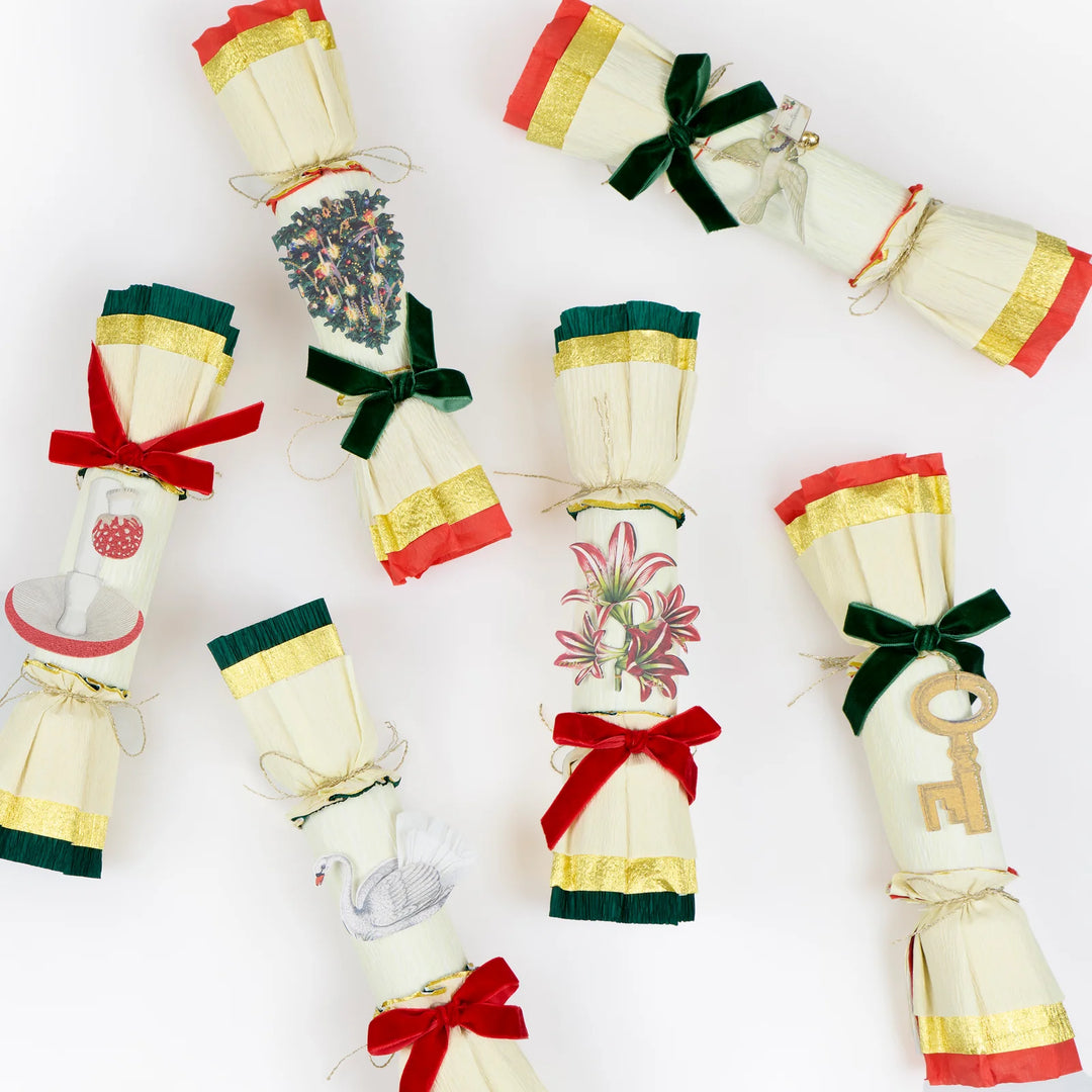 Meri Meri x John Derian Christmas Crackers Box of 6