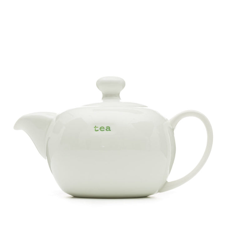 Classic White Teapot - tea