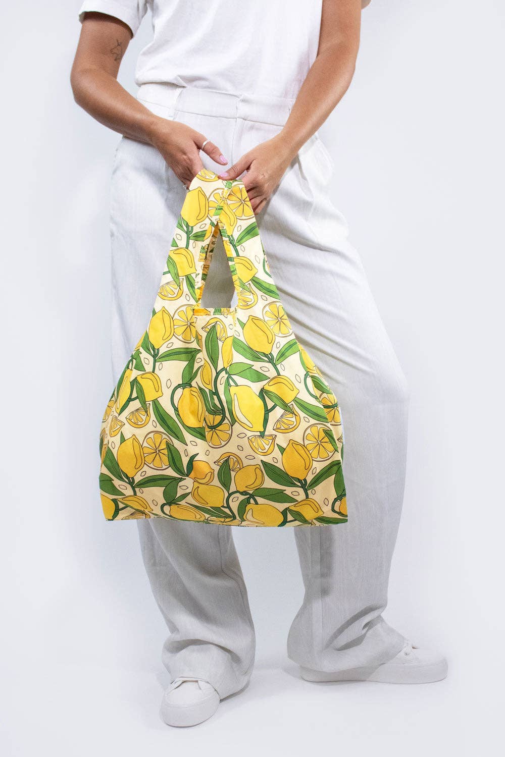 Lemons Medium Reusable Bag