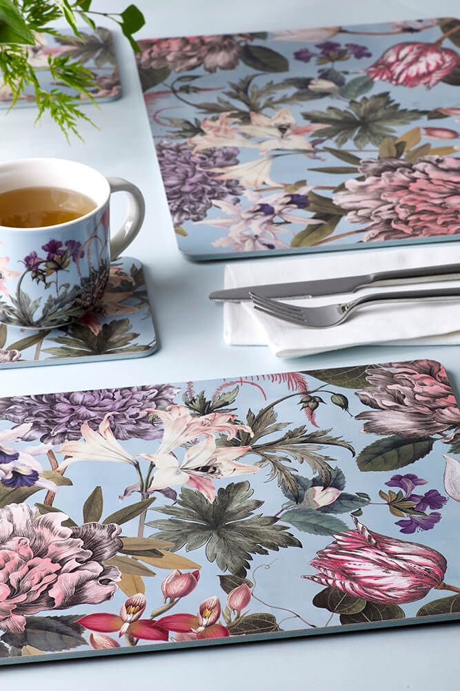 Kew Gardens Bee Floral Placemats (Set of 4)