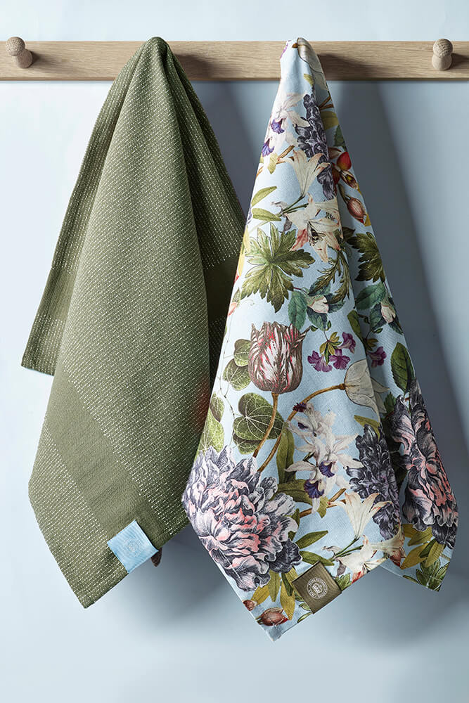 Kew Gardens Bee Floral Tea Towels (Set of 2)