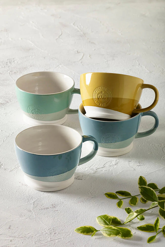 Kew Gardens Ochre Recycled Mug