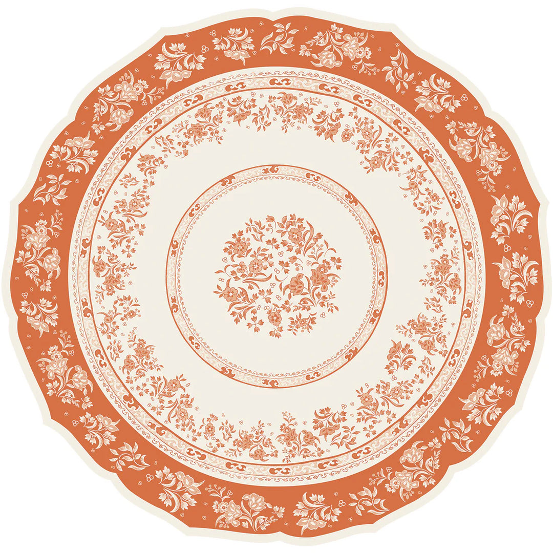 Pumpkin Regal 12 Die-Cut Paper Placemats