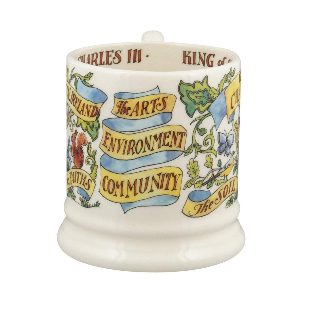 King Charles III 1/2 Pint Mug