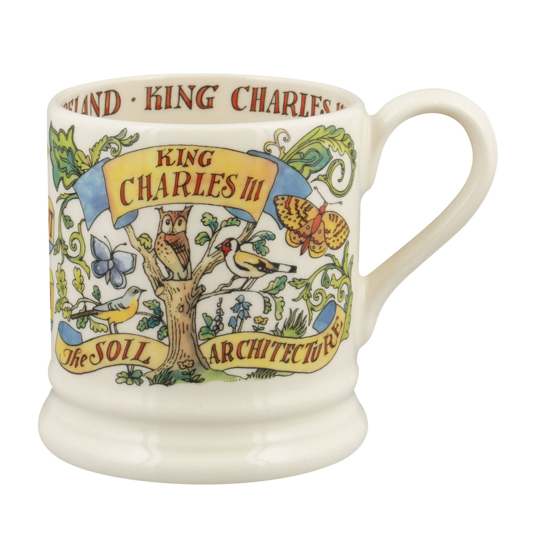 King Charles III 1/2 Pint Mug