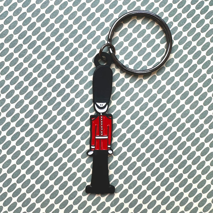 King's Guard Enamel Keyring