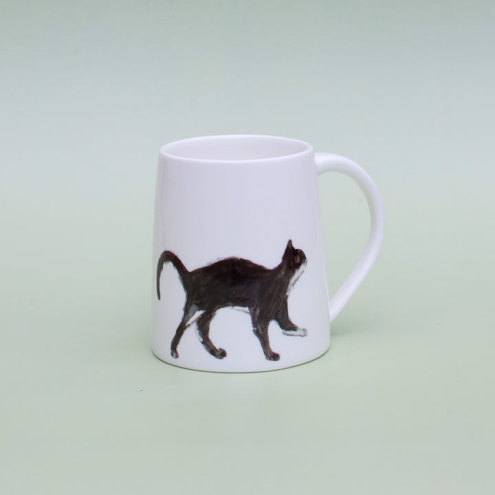 Two Cats and a Butterfly Mug