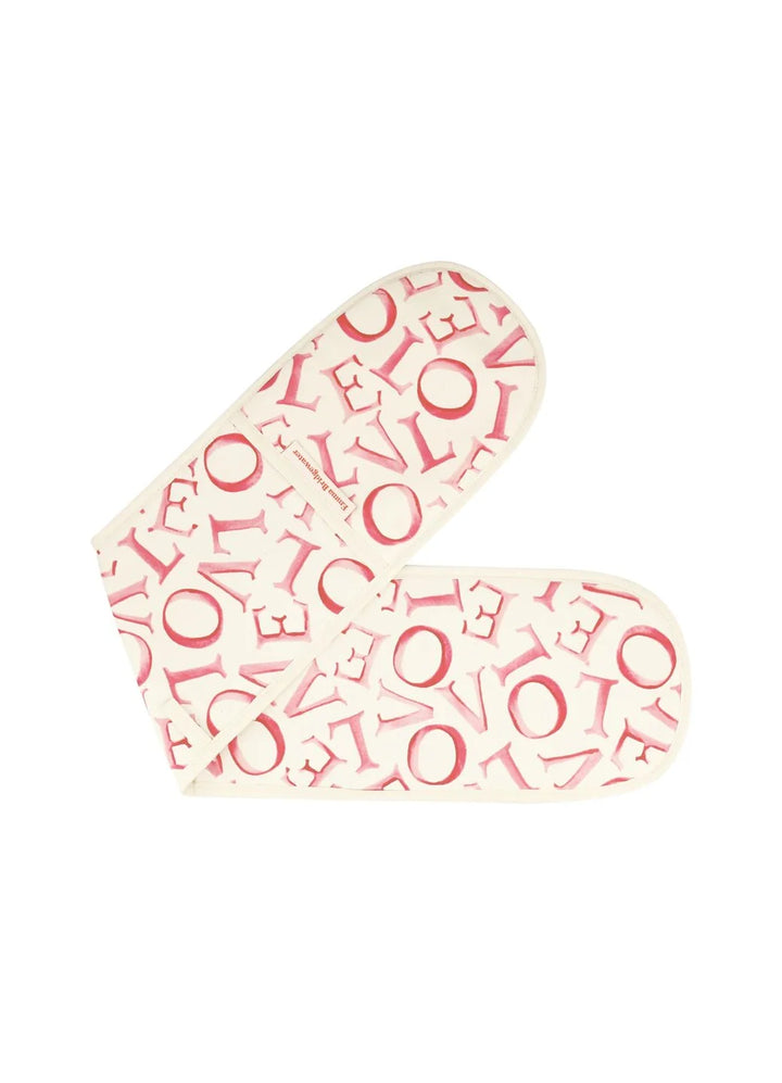 L.O.V.E Oven Glove & Tea Towel Set