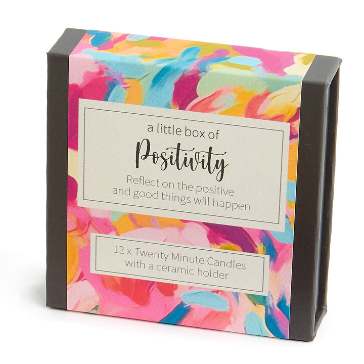 A Little Box of Positivity - Abstract Collection Mini Candle Set
