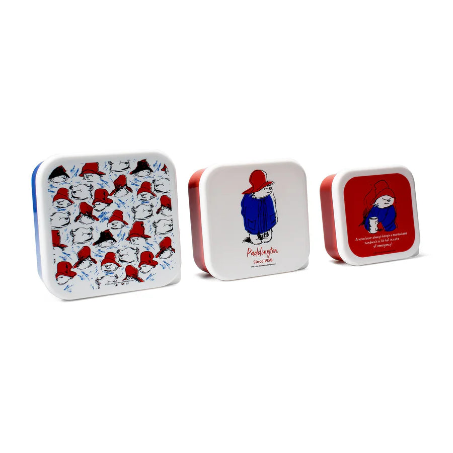 Paddington Set of 3 Snack Boxes