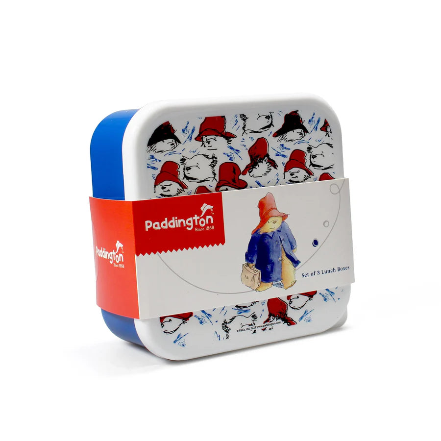 Paddington Set of 3 Snack Boxes