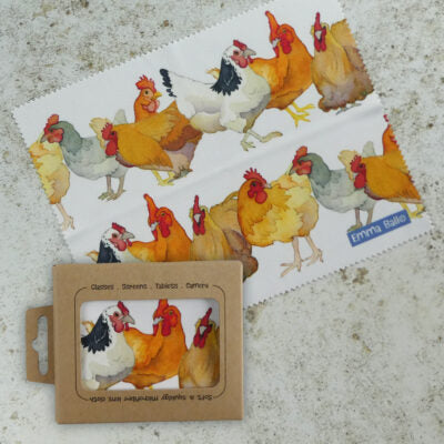 Chickens Lens Cloth