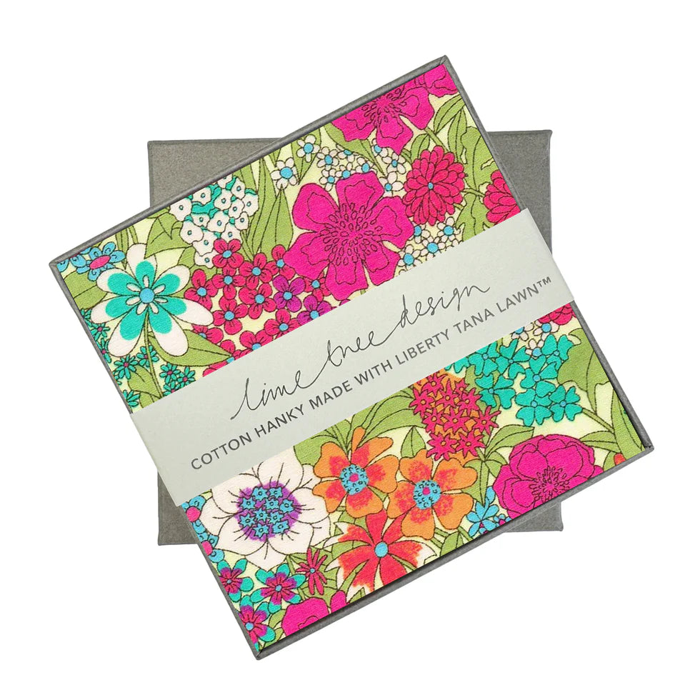 Liberty Lime Ciara Single Hanky