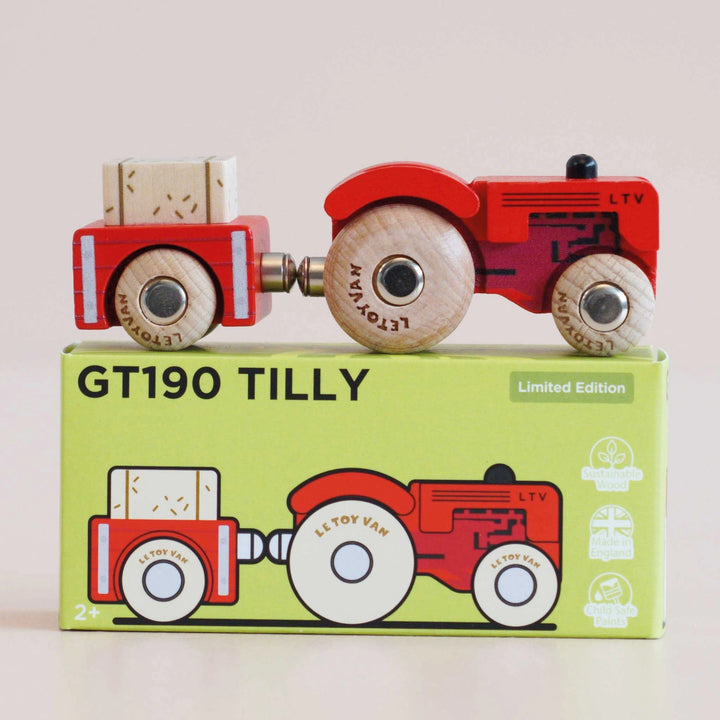 No. 34 GT190 Tilly Wooden Tractor