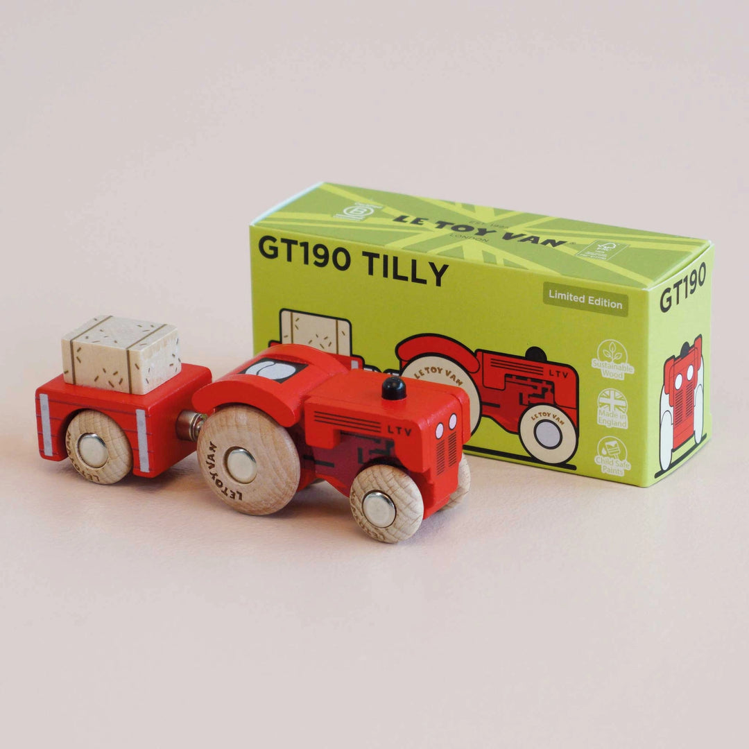 No. 34 GT190 Tilly Wooden Tractor