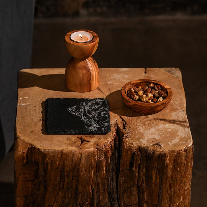 Labrador Single Slate Coaster