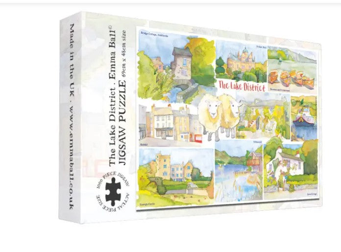 The Lake District 1000 Piece Jigsaw Puzzle by Emma Ball