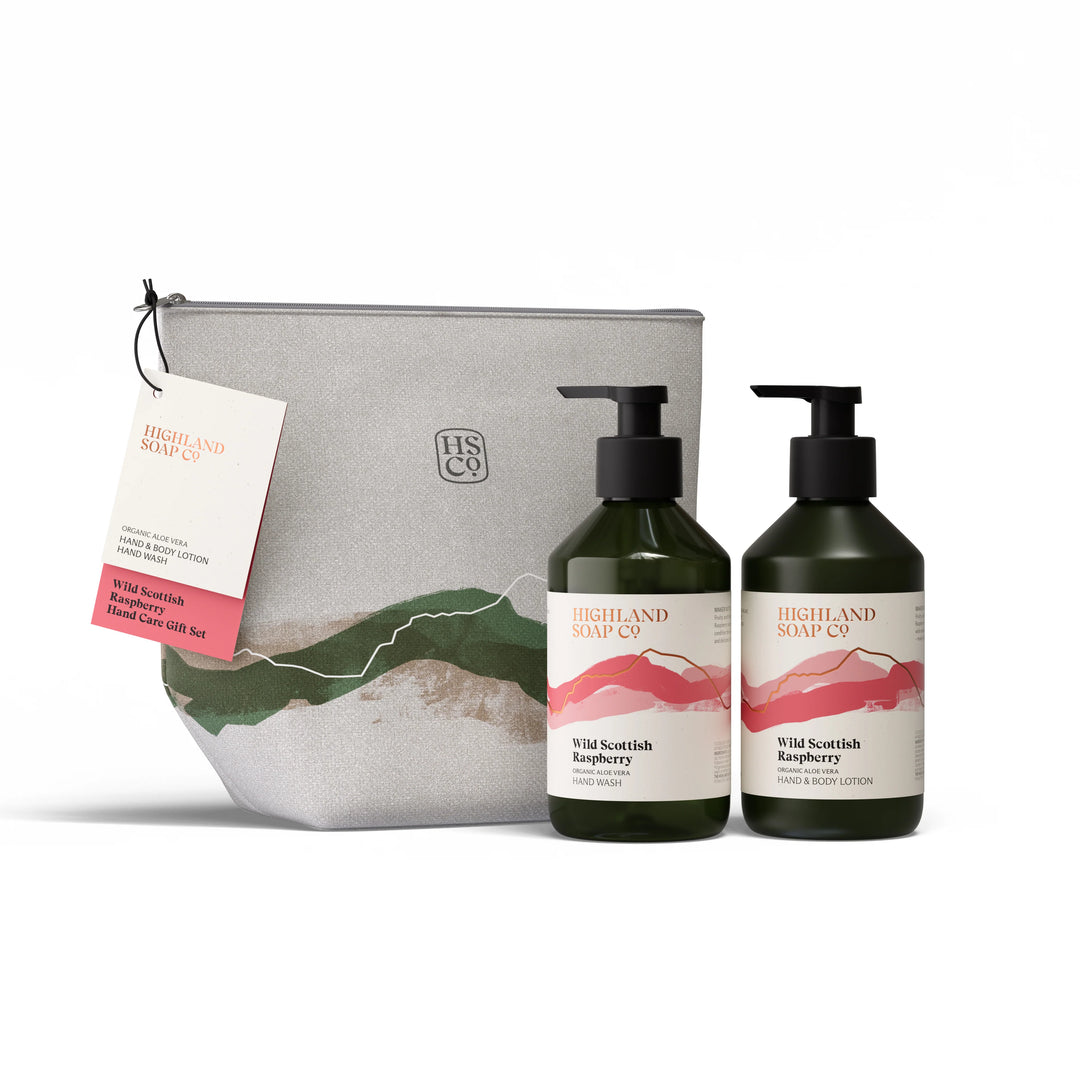 Wild Scottish Raspberry Hand Care Gift Set