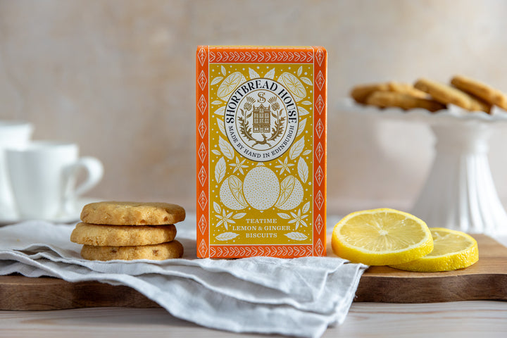 Teatime Lemon & Ginger Biscuits 140g