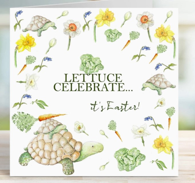 Lettuce Celebrate Easter Card