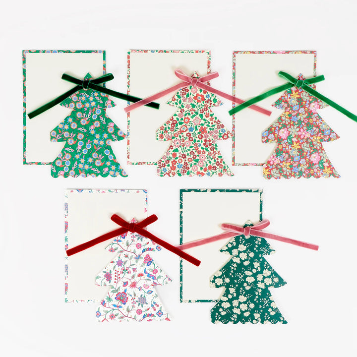 Meri Meri x Liberty Christmas Card Pack (10 Cards)
