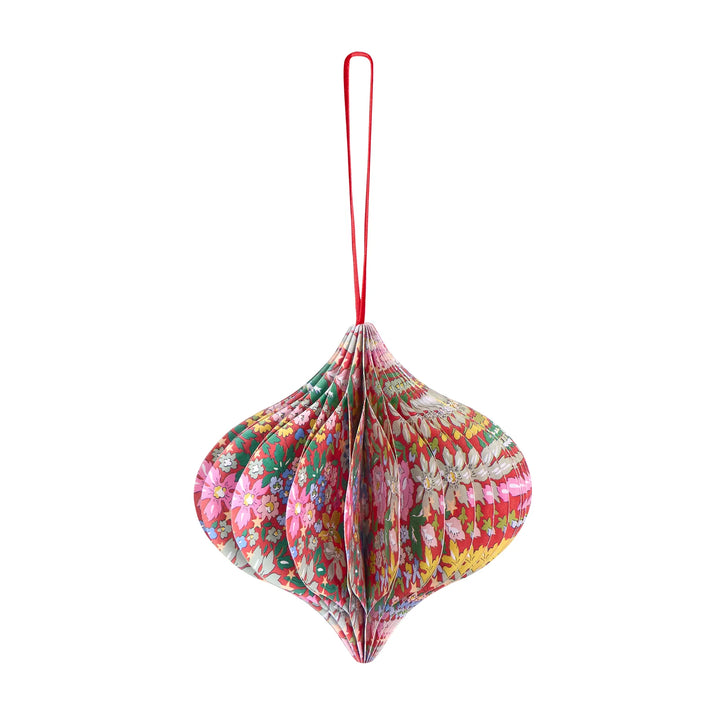 Meri Meri x Liberty Paper Honeycomb Tree Decorations
