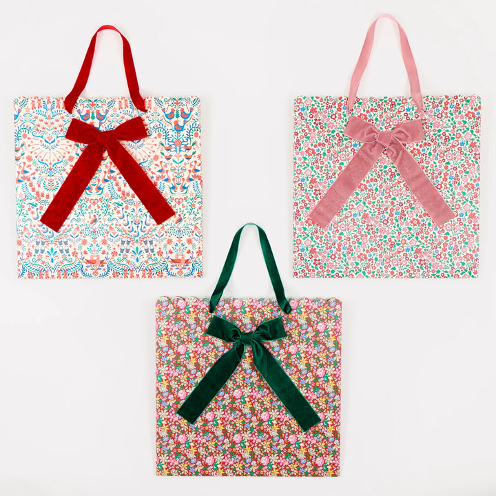Meri Meri x Liberty Large Gift Bags x 3