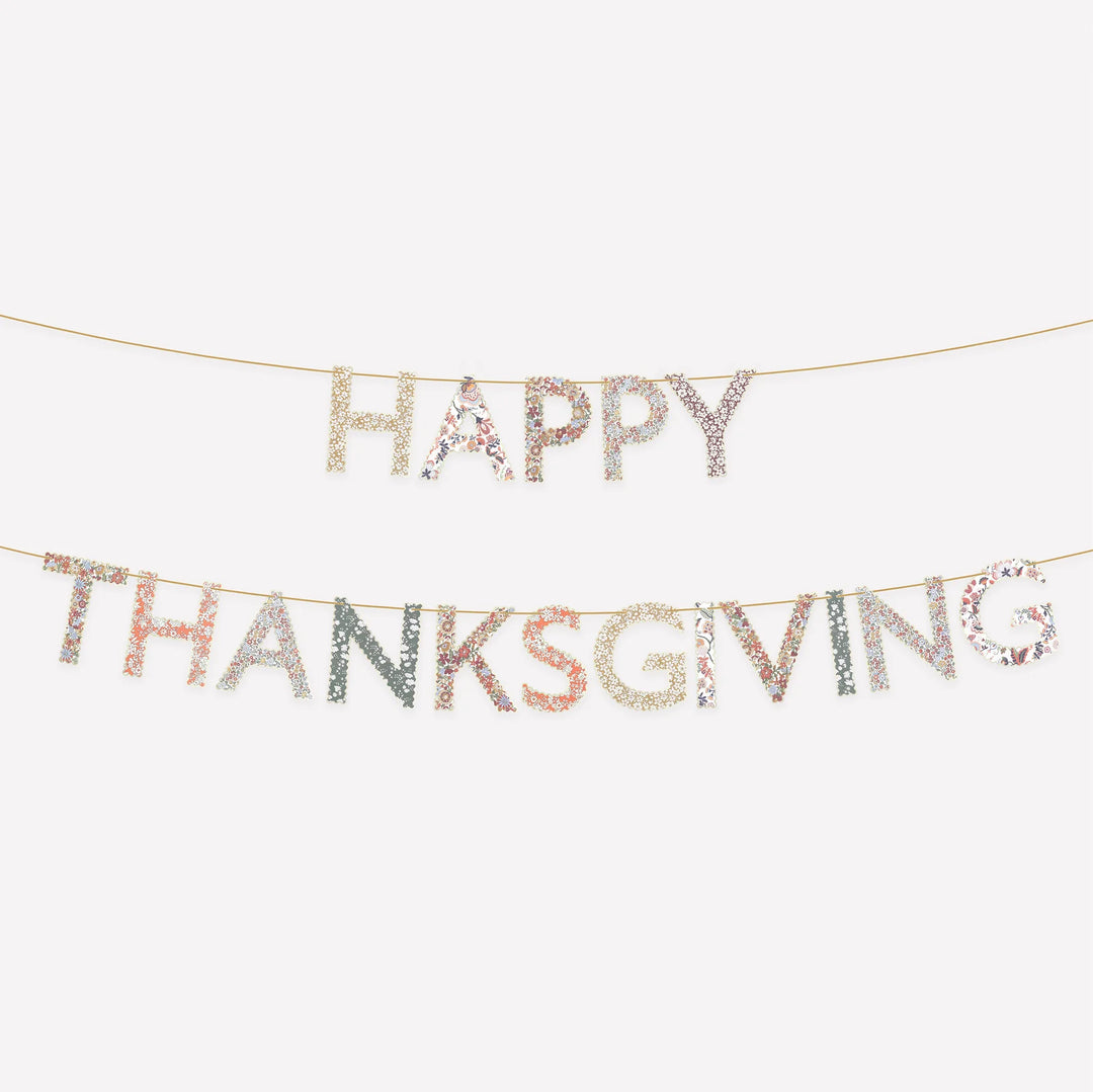 Liberty Happy Thanksgiving Garland