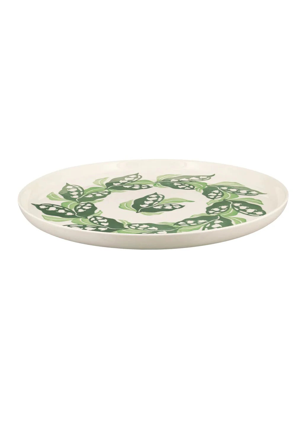 Lily of the Valley 11" Flat Serving Plate